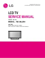 LG RZ-30LZ50 Service Manual preview