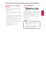 Preview for 15 page of LG SJ9 Owner'S Manual