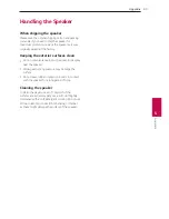 Preview for 43 page of LG SL6Y Owner'S Manual