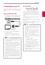 Preview for 21 page of LG SL6YF Owner'S Manual