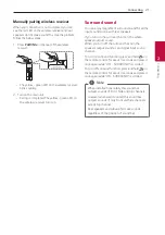 Preview for 21 page of LG SL9YG Owner'S Manual