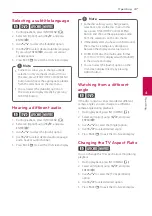 Preview for 47 page of LG SoundPlate lab550h Owner'S Manual