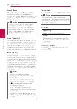 Preview for 26 page of LG SP520 Owner'S Manual