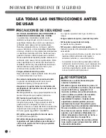 Preview for 4 page of LG Studio LSES302ST (Spanish) Manual De Usuario