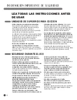 Preview for 6 page of LG Studio LSES302ST (Spanish) Manual De Usuario