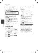 Preview for 30 page of LG TB106 Owner'S Manual