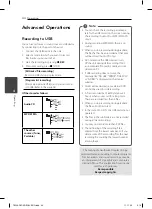 Preview for 34 page of LG TB106 Owner'S Manual