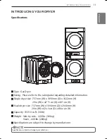 Preview for 11 page of LG TCD1870CGG Owner'S Manual