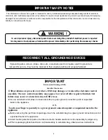 Preview for 2 page of LG TD-C7014 series Service Manual