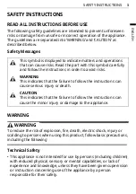 Preview for 3 page of LG TD-H90V D Series Owner'S Manual