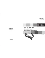 LG Tone Pro HBS-750 User Manual preview