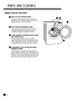 Preview for 8 page of LG Tromm DLE5955G User'S Manual & Installation Instructions