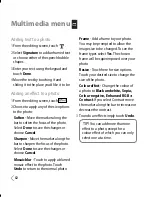 Preview for 86 page of LG U990 User Manual