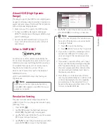 Preview for 11 page of LG UP970 Owner'S Manual