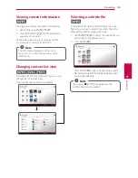 Preview for 39 page of LG UP970 Owner'S Manual