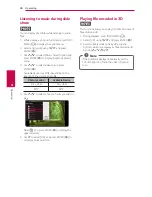 Preview for 40 page of LG UP970 Owner'S Manual