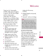 Preview for 11 page of LG UX300 User Manual