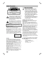 Preview for 2 page of LG V390H Owner'S Manual