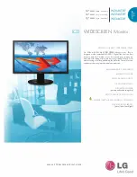 LG W2046T-BF Brochure & Specs preview