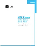 Preview for 103 page of LG W3000 User Manual