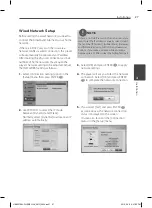 Preview for 27 page of LG W95 Owner'S Manual