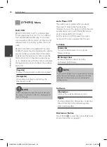 Preview for 36 page of LG W95 Owner'S Manual