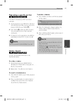 Preview for 41 page of LG W95 Owner'S Manual