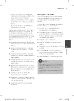 Preview for 61 page of LG W95 Owner'S Manual