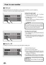 Preview for 24 page of LG W96H44BTT Owner'S Manual