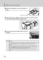 Preview for 20 page of LG WCD74GJ1P Owner'S Manual