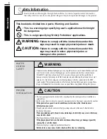 Preview for 4 page of LG WF-T1011TP Owner'S Manual