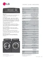 Preview for 2 page of LG WM0742HGA Specifications