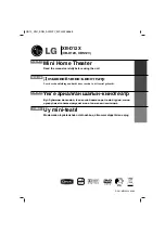 Preview for 1 page of LG XB-D12X Manual