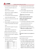 Preview for 29 page of LGMG AS0607E Maintenance Manual