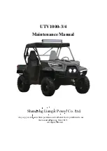 Liangzi Power UTV1000-3 Maintenance Manual preview