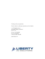 Preview for 39 page of LIBERTY AV SOLUTIONS iR37 Operation Manual