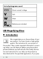 Preview for 6 page of lidl 354163 2010 Operation And Safety Notes