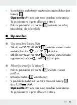 Preview for 43 page of lidl 354163 2010 Operation And Safety Notes