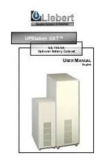 Liebert GXT240VBATT User Manual preview