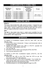 Preview for 5 page of Liebert MP115HW User Manual