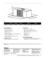 Preview for 2 page of Liebert Process Fluid Chiller PS120A Specification Sheet