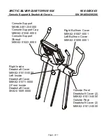 Preview for 4 page of Life Fitness Arctic Silver 90X-0XXX-03 Parts Manual