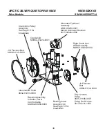 Preview for 16 page of Life Fitness Arctic Silver Quiet Drive Cross-Trainer 95Xe-0XXX-03 Parts Manual