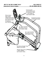 Preview for 6 page of Life Fitness ARCTIC SILVER SUMMIT 95LE-0XXX-01 Parts Manual