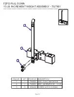 Preview for 14 page of Life Fitness FZPD Parts Manual