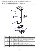 Preview for 5 page of Life Fitness Signature SODB Parts List