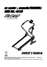 Life Gear 40120 Owner'S Manual preview