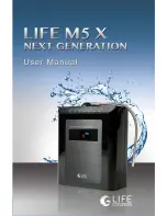 LIFE Ionizer M5 X NG User Manual preview