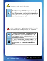 Preview for 4 page of LIFE Ionizer M9 Next Generation User Manual