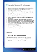 Preview for 36 page of LIFE Ionizer M9 Next Generation User Manual